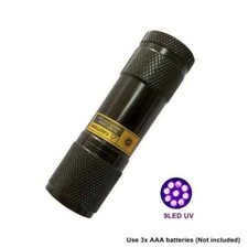 9 LED UV Flashlight, Mini